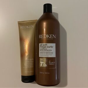 Redken All soft mega liter conditioner Bundle